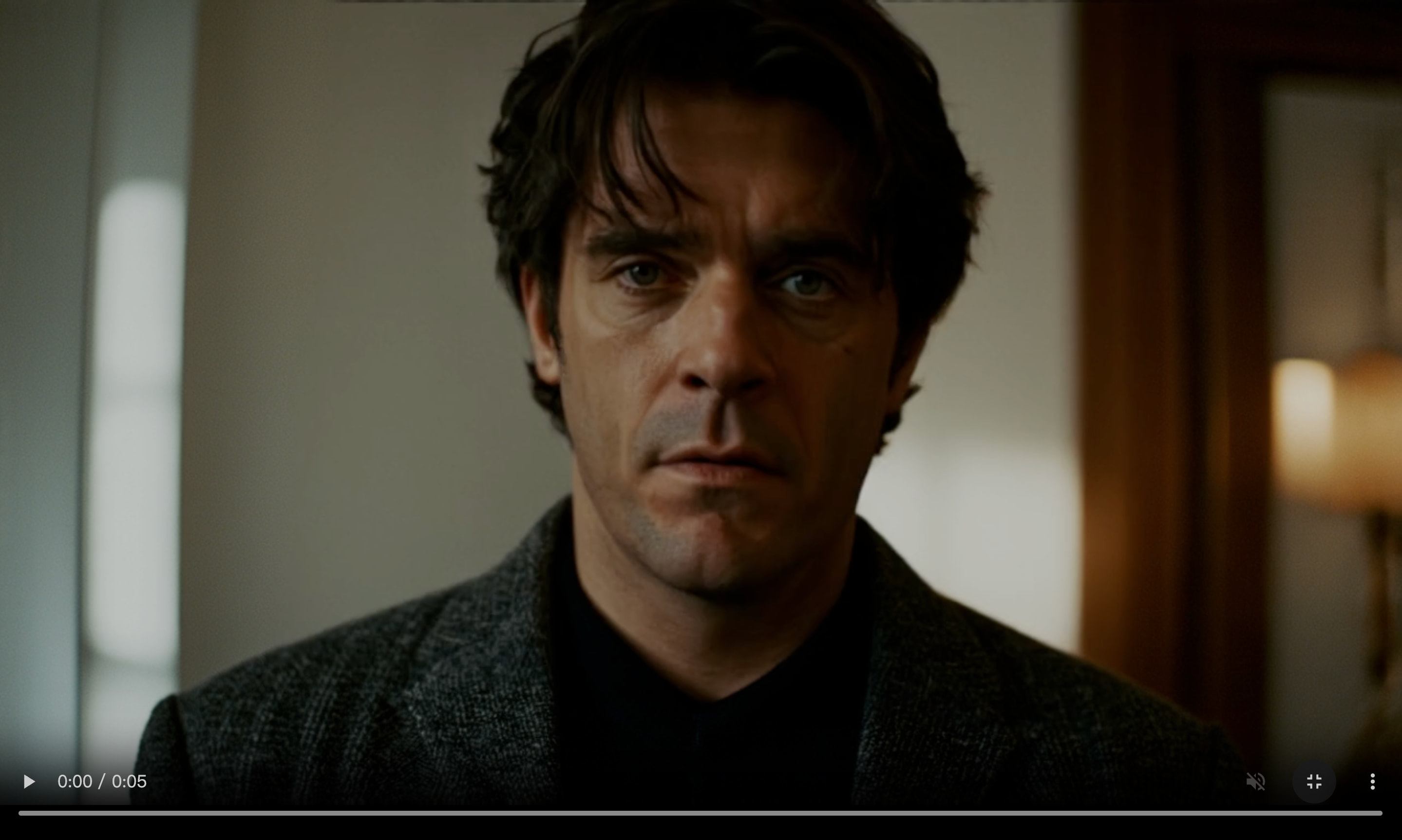 Original video frame used for video face swap before applying AI face swap.