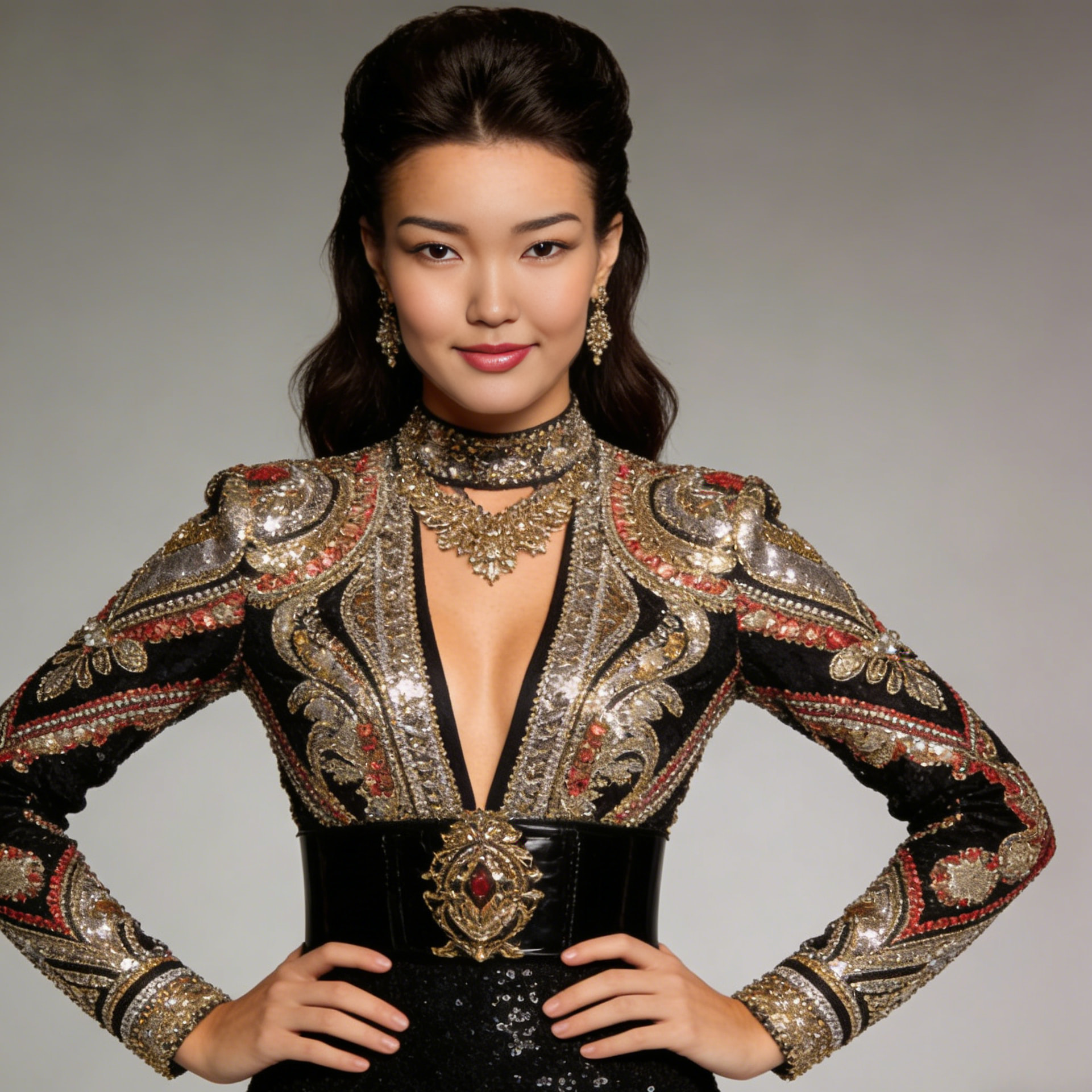 AI video face swap result showing a naturally blended replaced face in the same video frame.